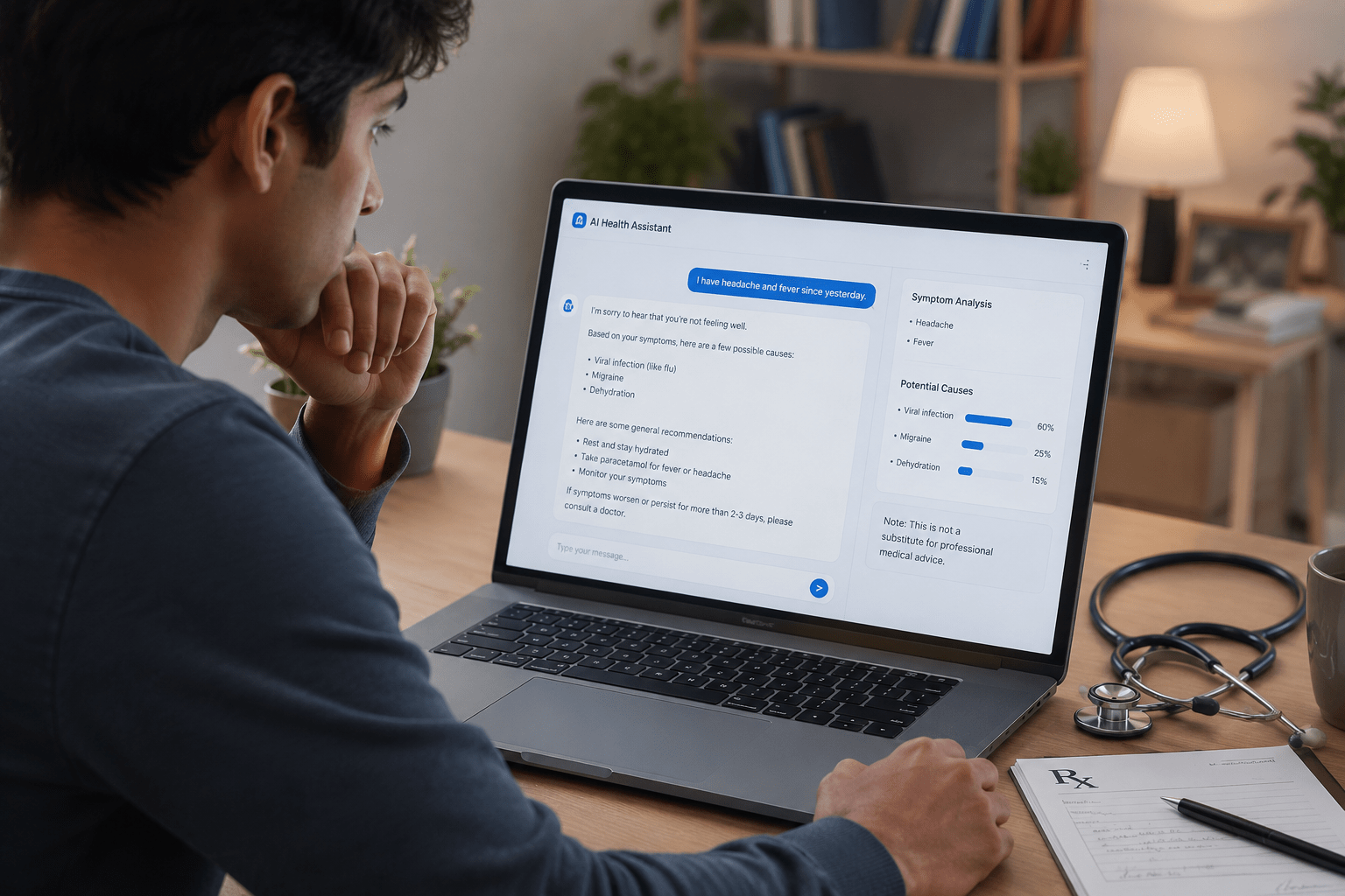 Consulting AI Before A Doc